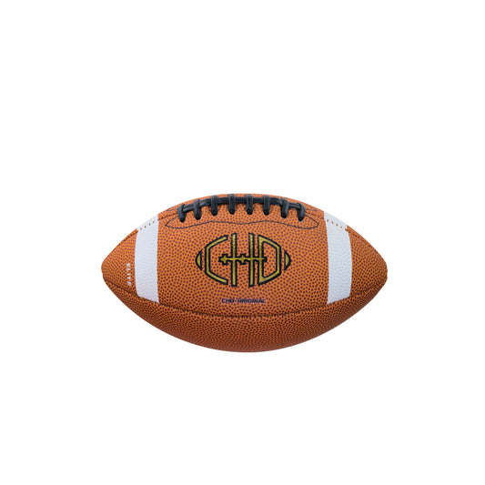 CHD Pro PU Mini Football – Brown – Size 3 — real product photo, view 1