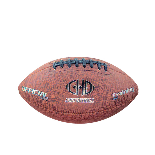 CHD Training PU Official Football – Brown – Size 9 — real product photo, view 1
