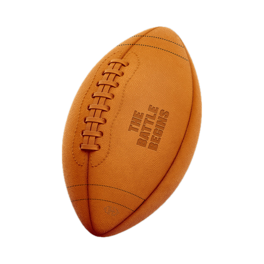 CHD Color Series Football – Orange – Size 9 — original product on white background