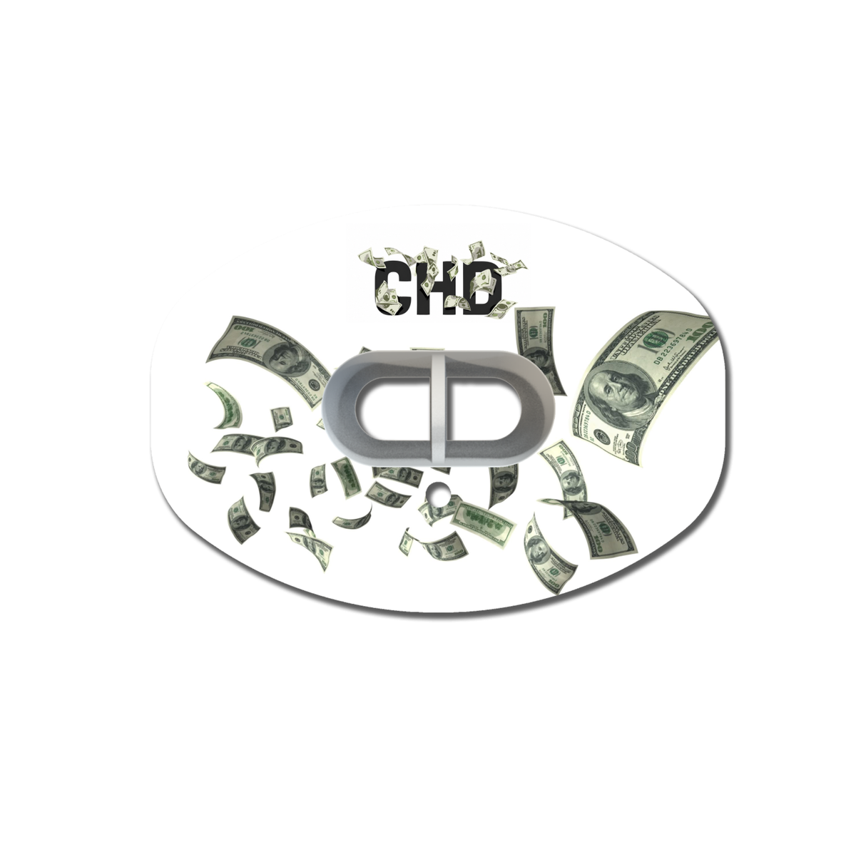 CHD Dollar Street - White mouthguard — front view