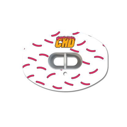 CHD Donut - White mouthguard — front view