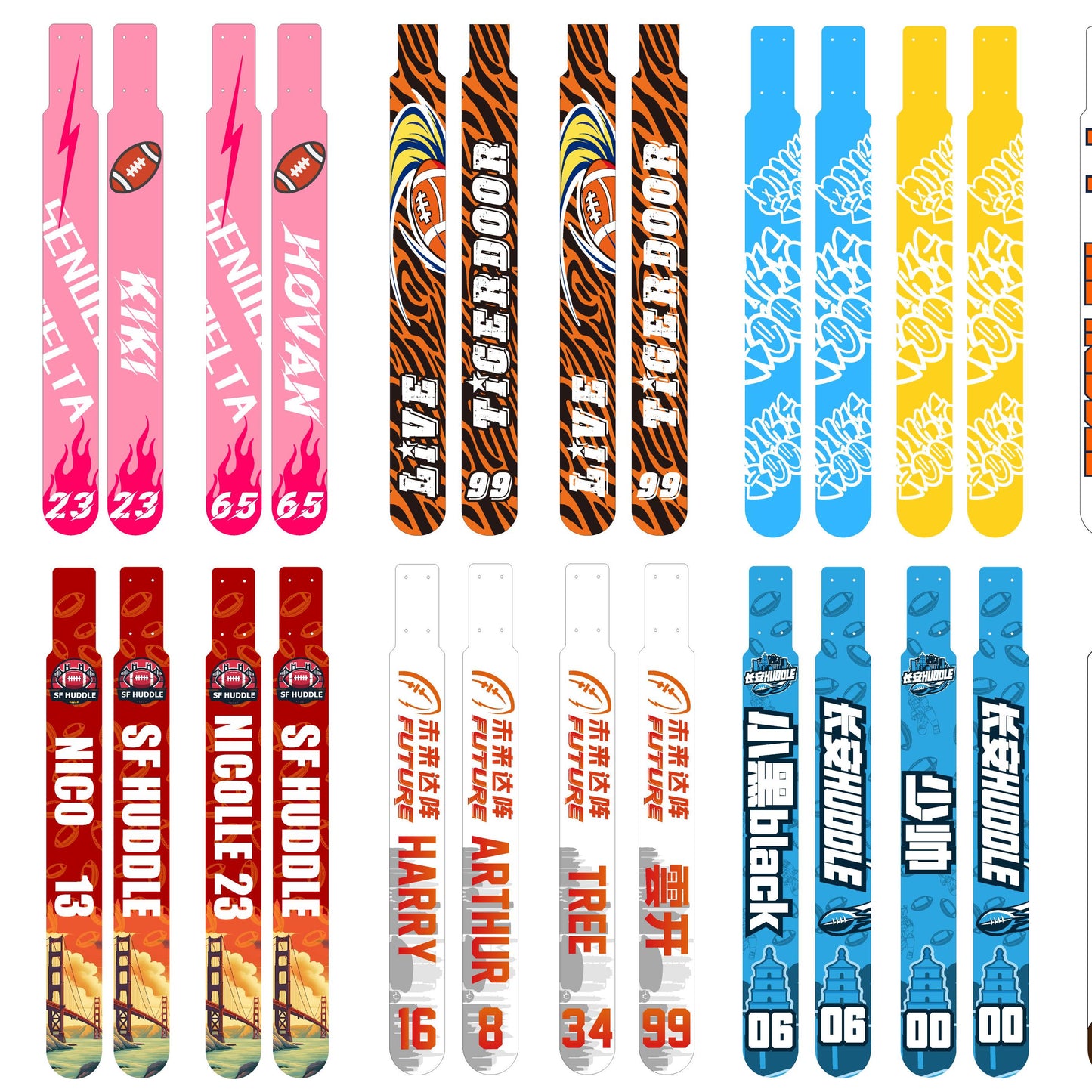 Custom Flag Football Belt