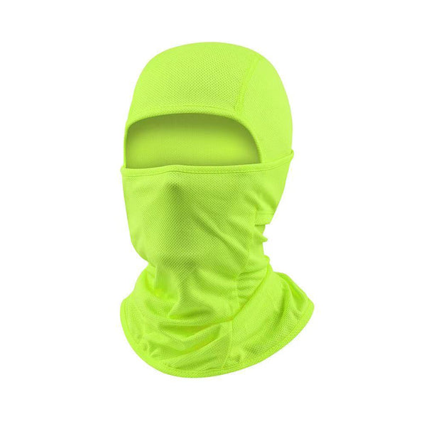 CHD balaclava  breathable mesh Face Cover green