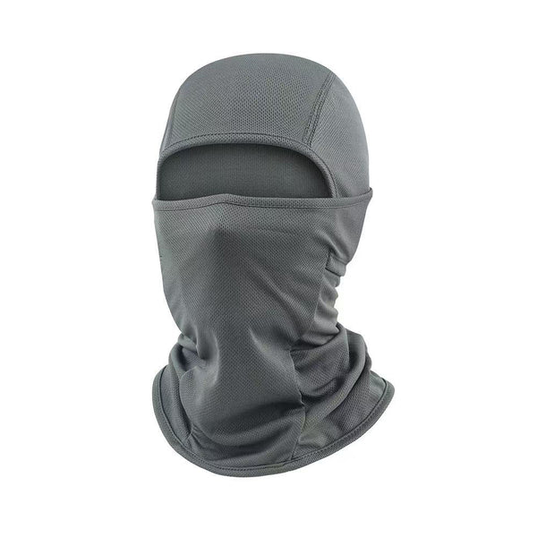 CHD balaclava  breathable mesh Face Cover grey