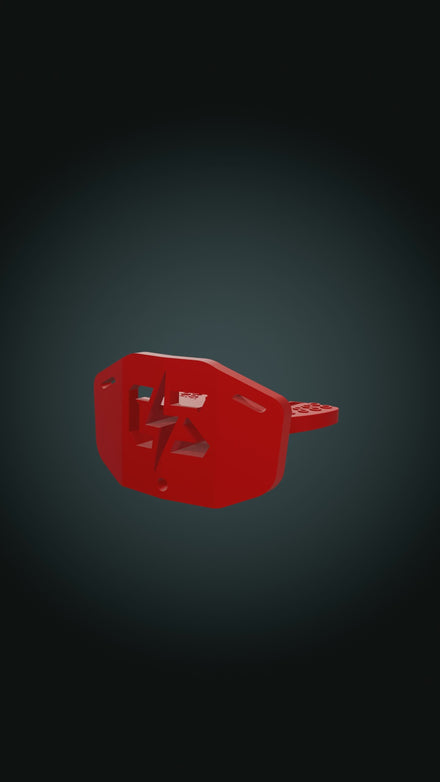 CST flag football mouthguard video — no-strap use demonstration; standard kit includes matching tether, neck strap and storage case