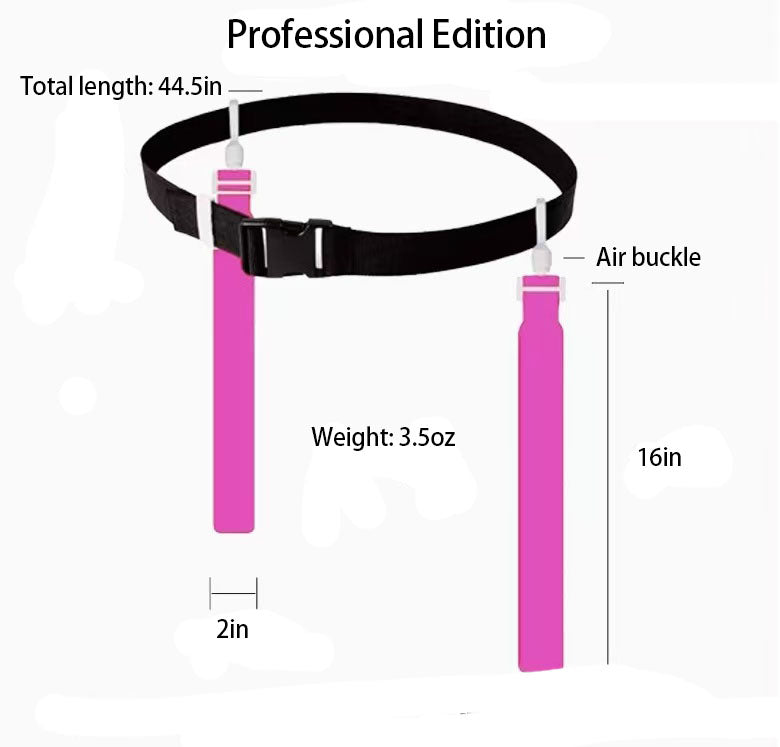 CHD Flag Football Belt, 1/2/5/7/10/14pcs/28pcs