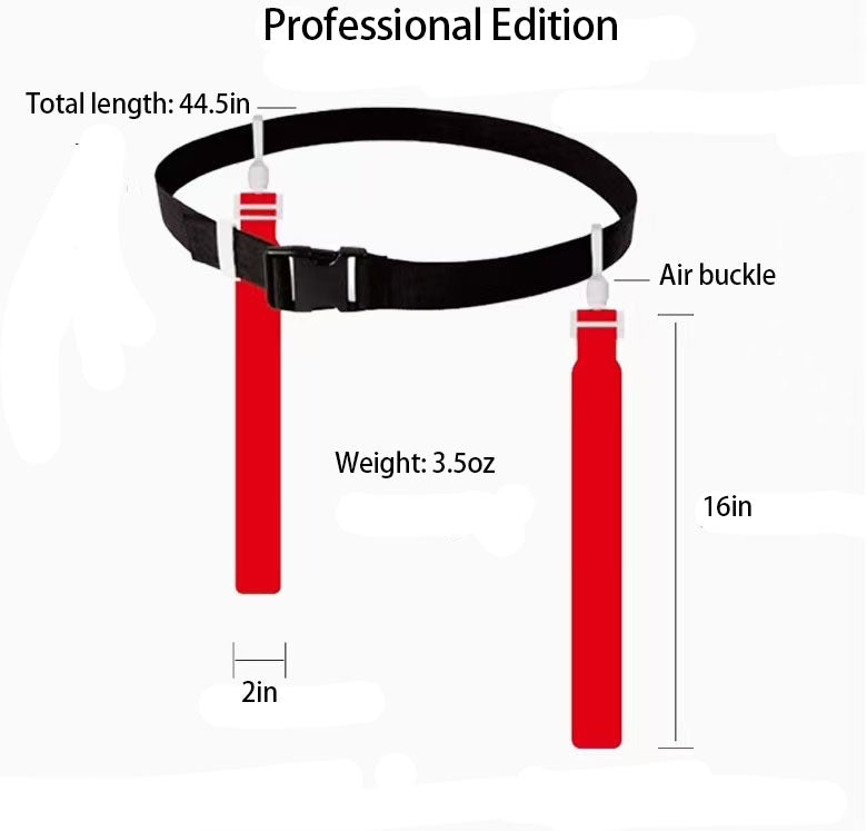 CHD Flag Football Belt, 1/2/5/7/10/14pcs/28pcs